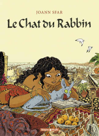 Ancienne couverture de l'intégrale du Chat du Rabbin